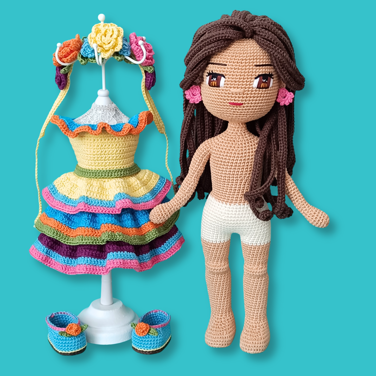 Rosalinda Doll Pattern