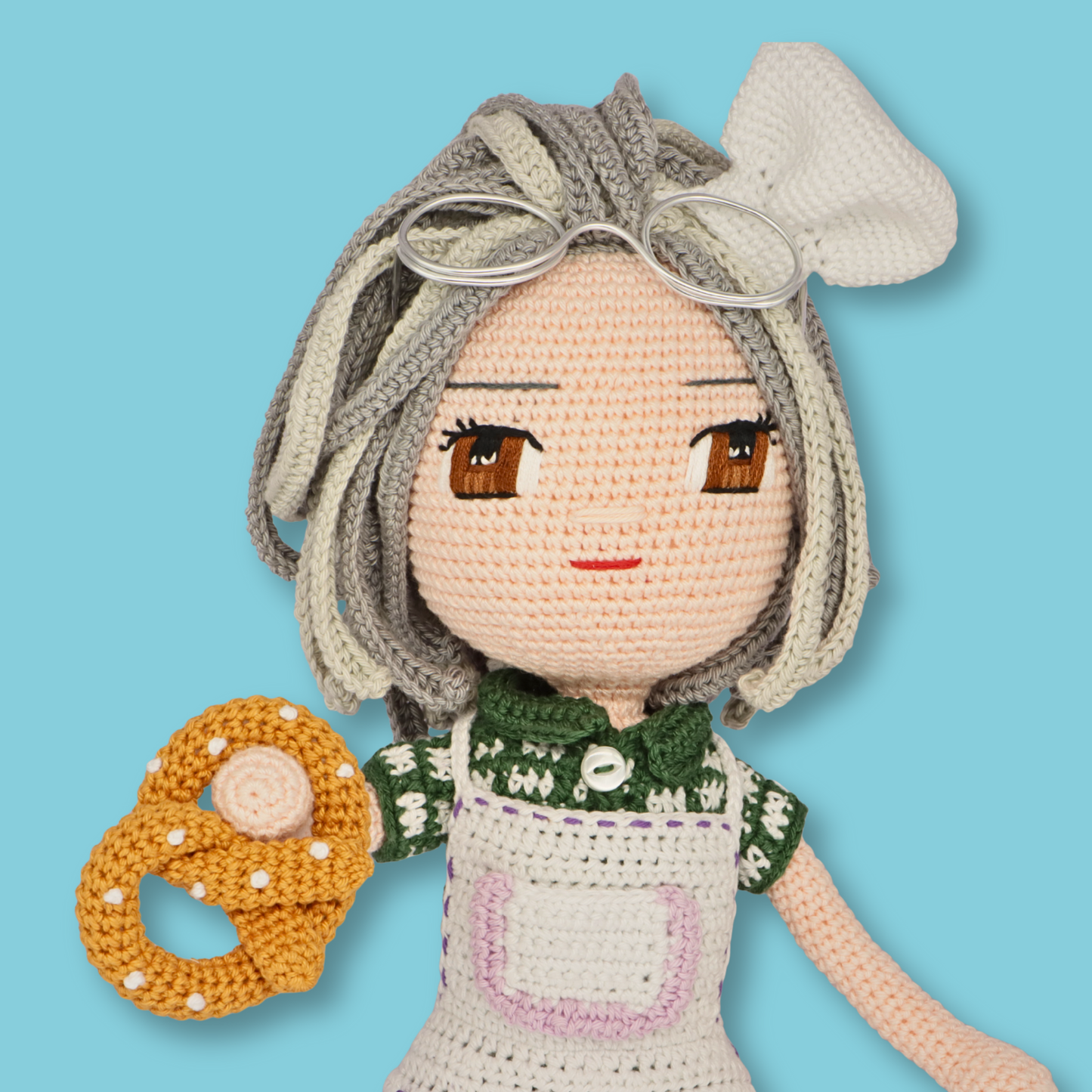 Granny Grace Bakery outfit crochet pattern