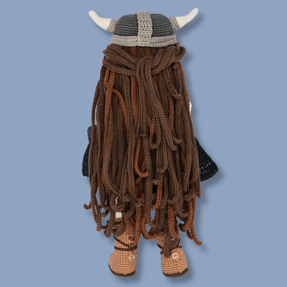 Genevieve Viking crochet doll - PDF pattern photo 6