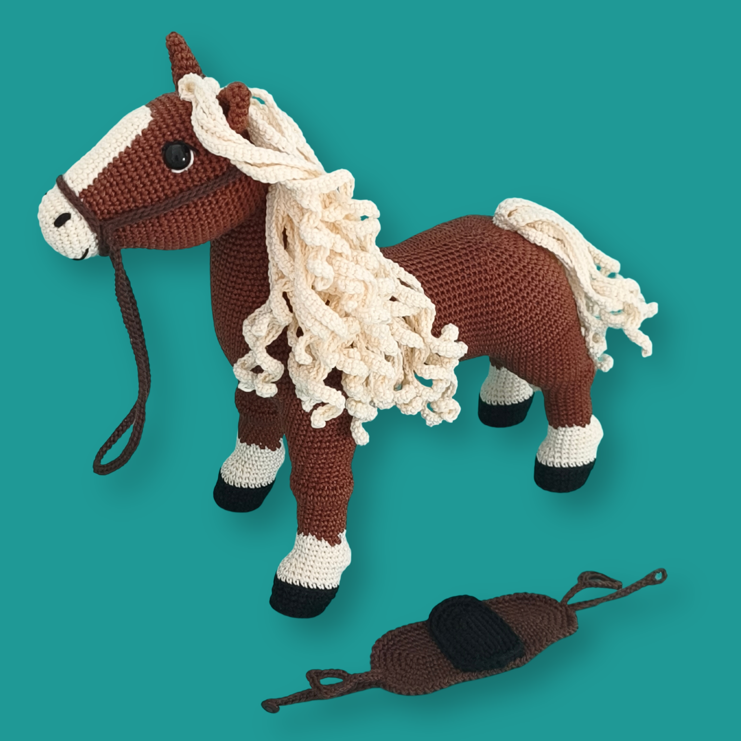 Pony crochet doll - PDF pattern photo 5