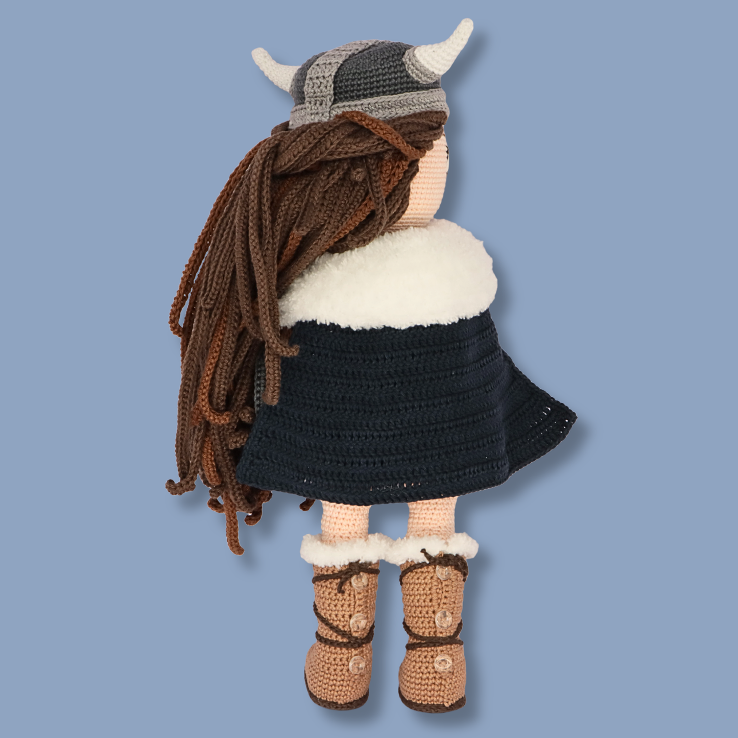 Genevieve Viking crochet doll - PDF pattern photo 7