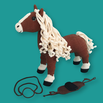 Pony crochet doll - PDF pattern photo 4