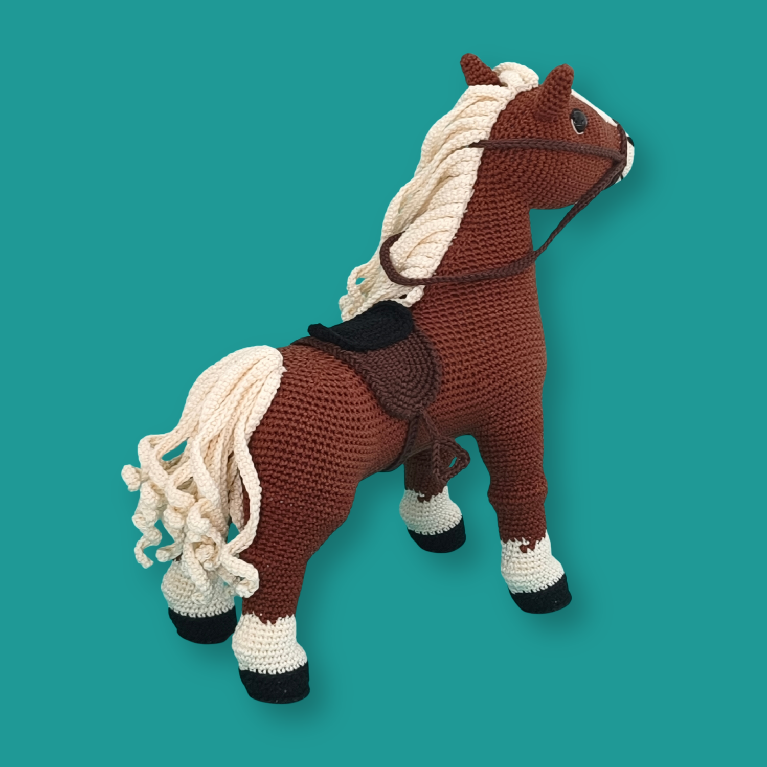 Pony crochet doll - detailed PDF pattern by Crochetree