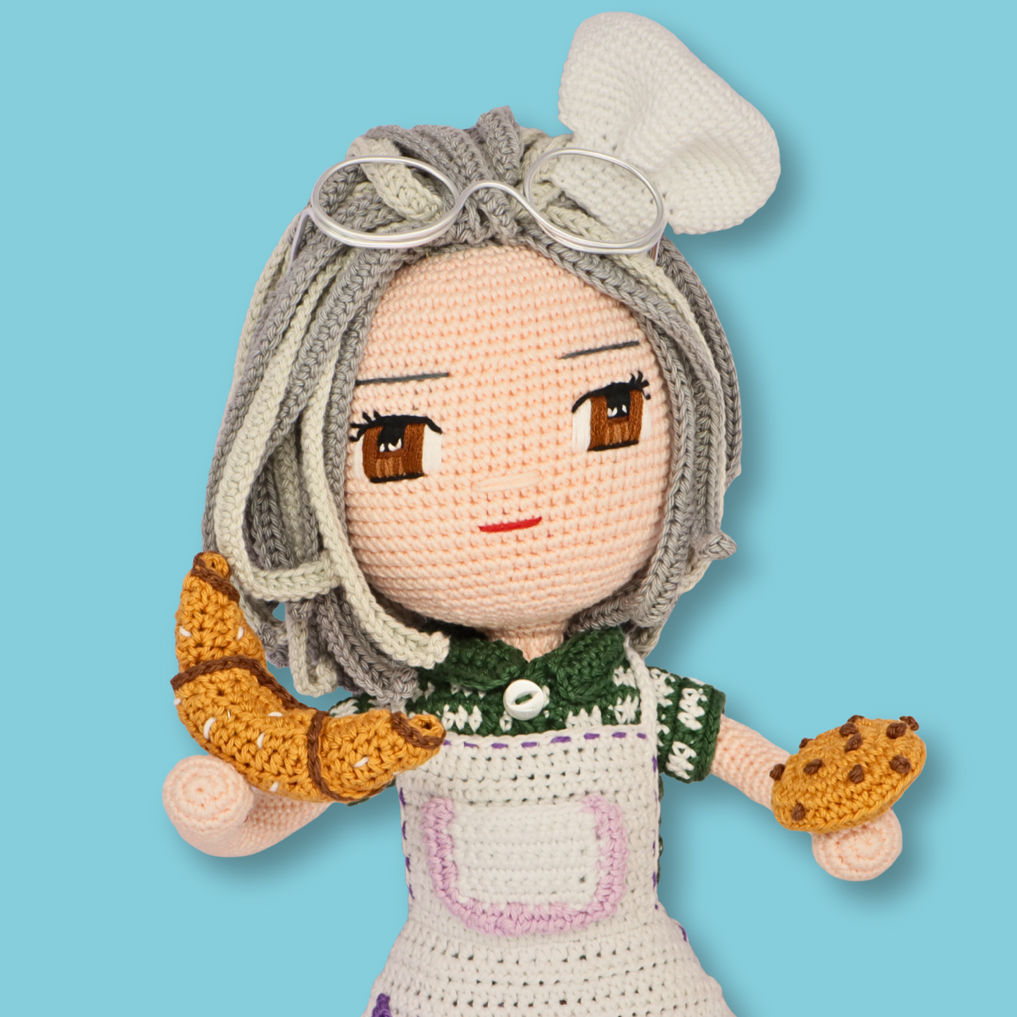 Granny Grace Bakery outfit crochet pattern