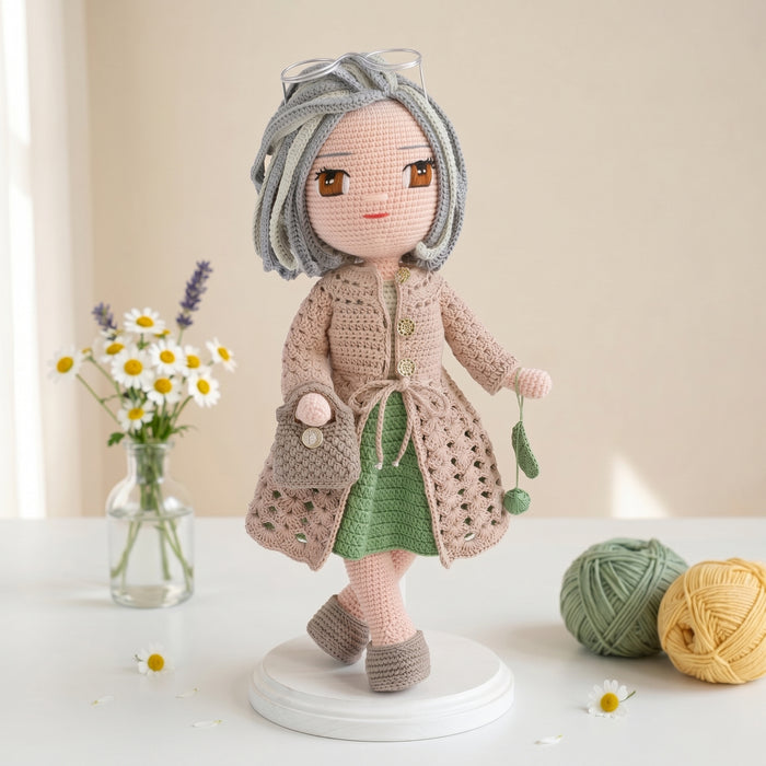 Granny Grace crochet doll pattern