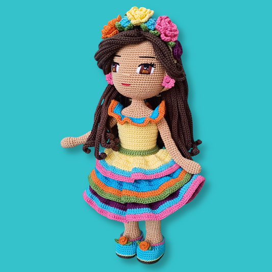 Rosalinda Doll Pattern