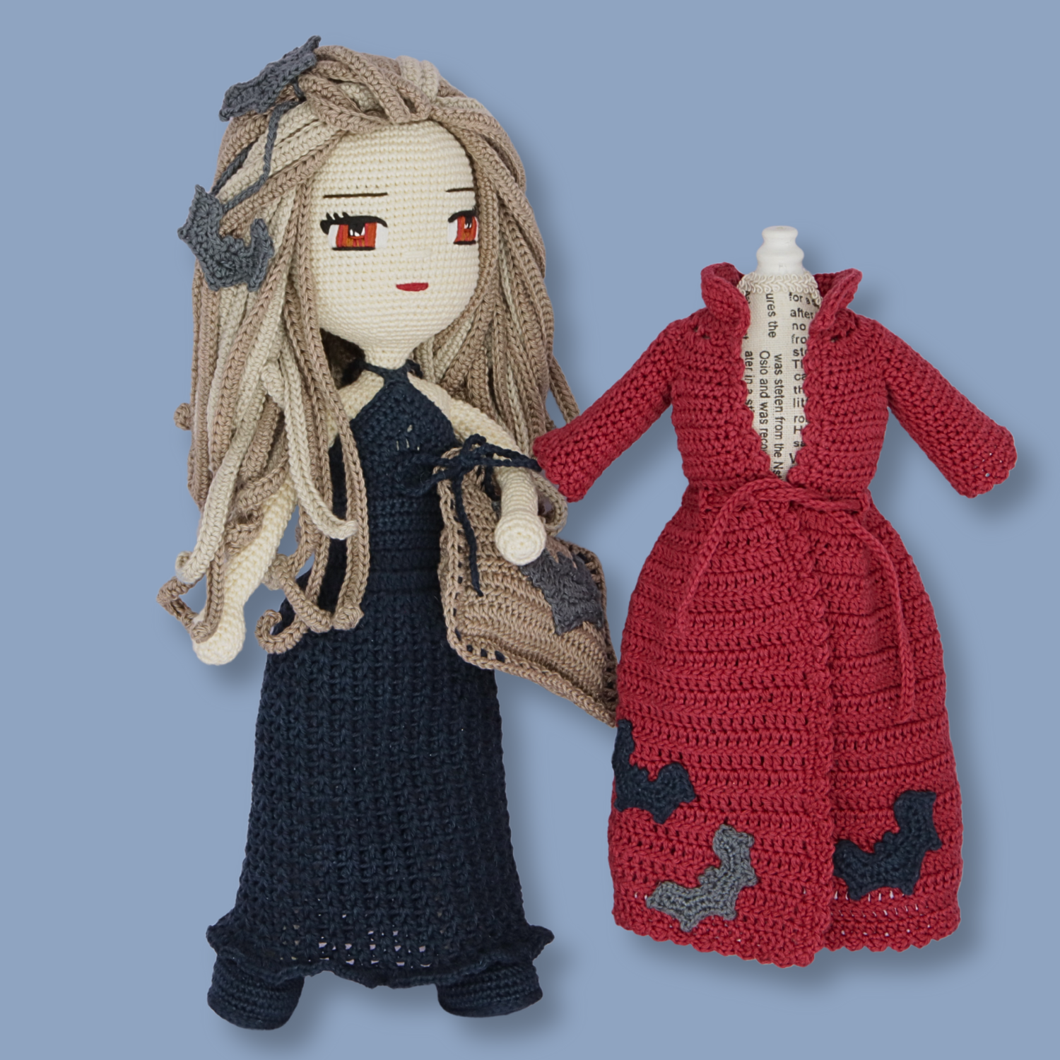Meredith Nightwear outfit crochet pattern