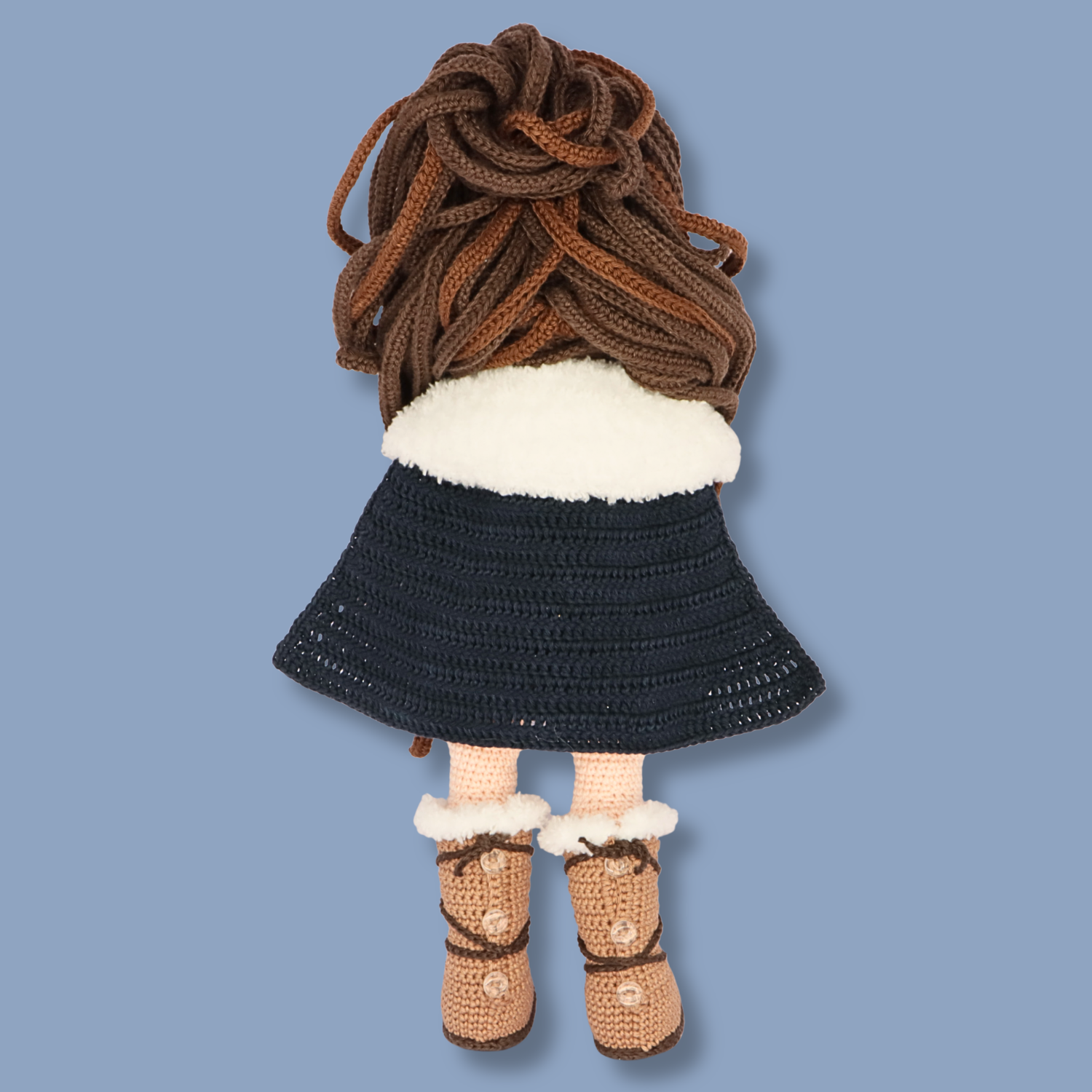 Genevieve Viking crochet doll - PDF pattern photo 18