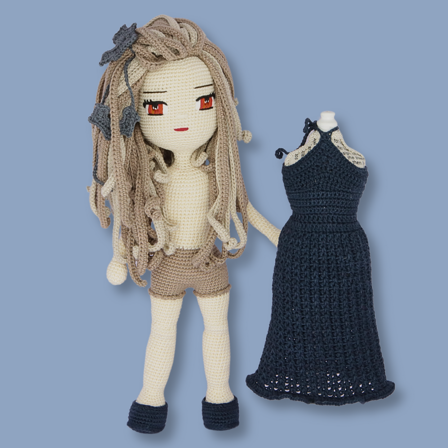 Meredith Nightwear outfit crochet pattern