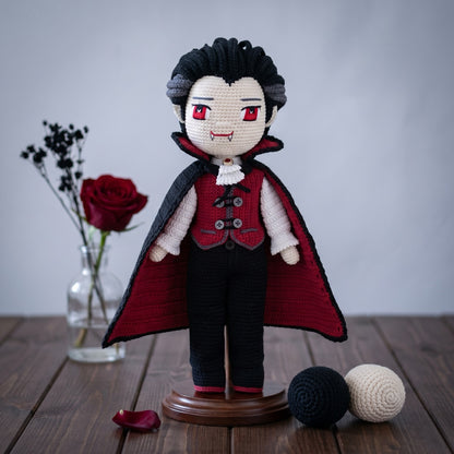 Count Drake crochet doll pattern