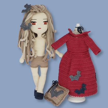 Meredith Nightwear outfit crochet pattern