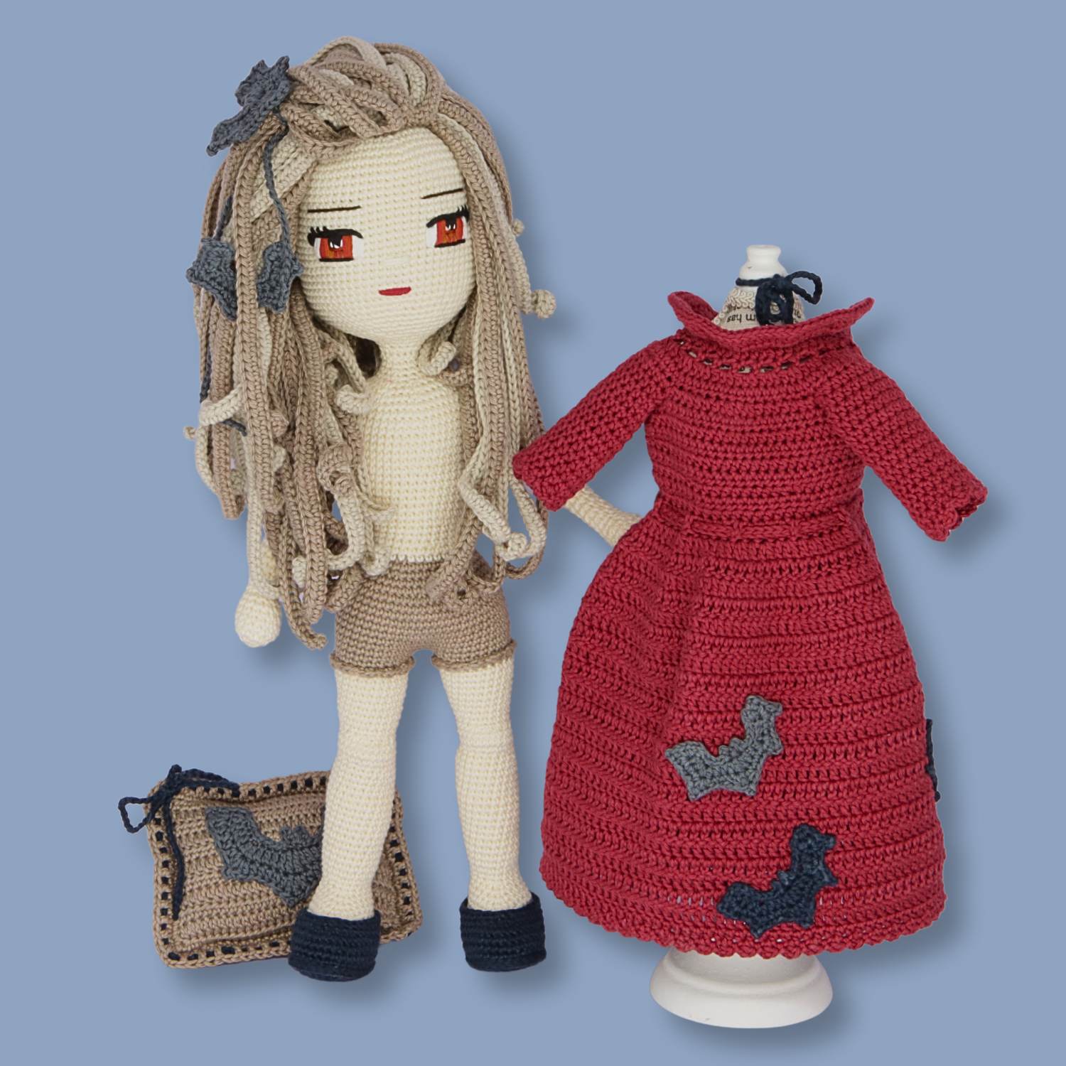 Meredith Nightwear outfit crochet pattern