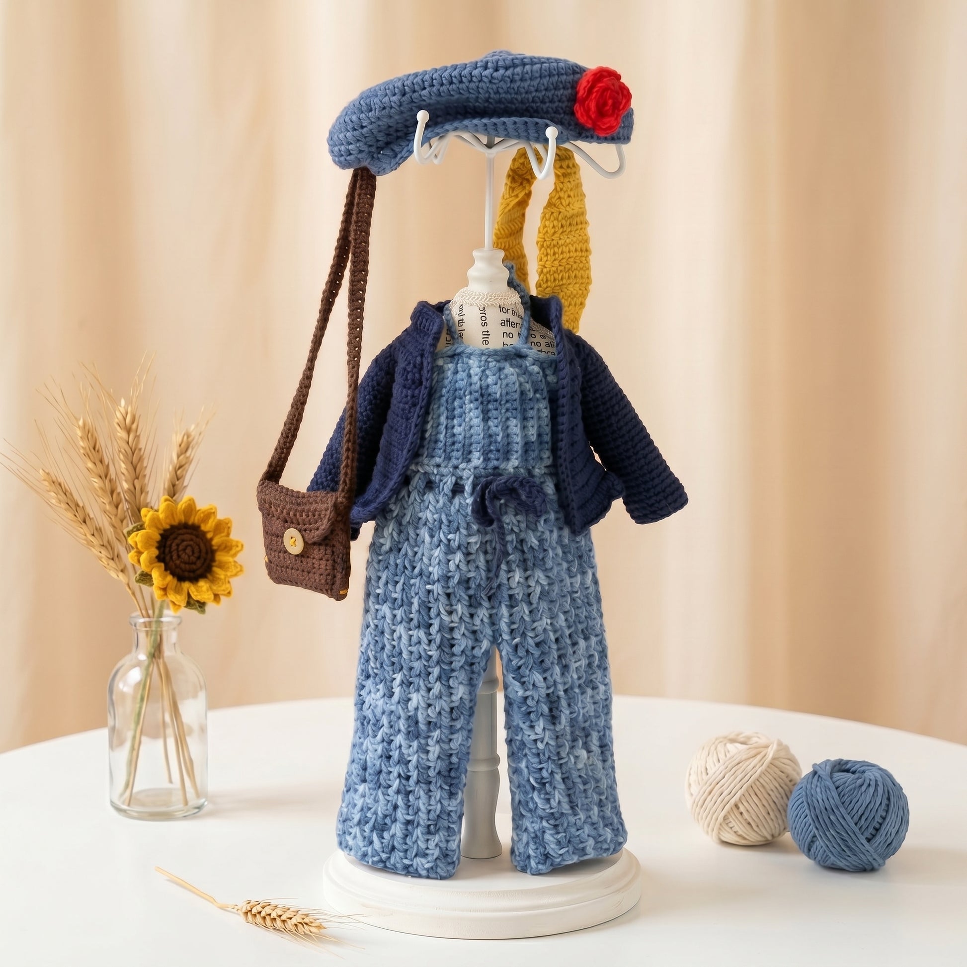 Nathalie Denim crochet outfit pattern