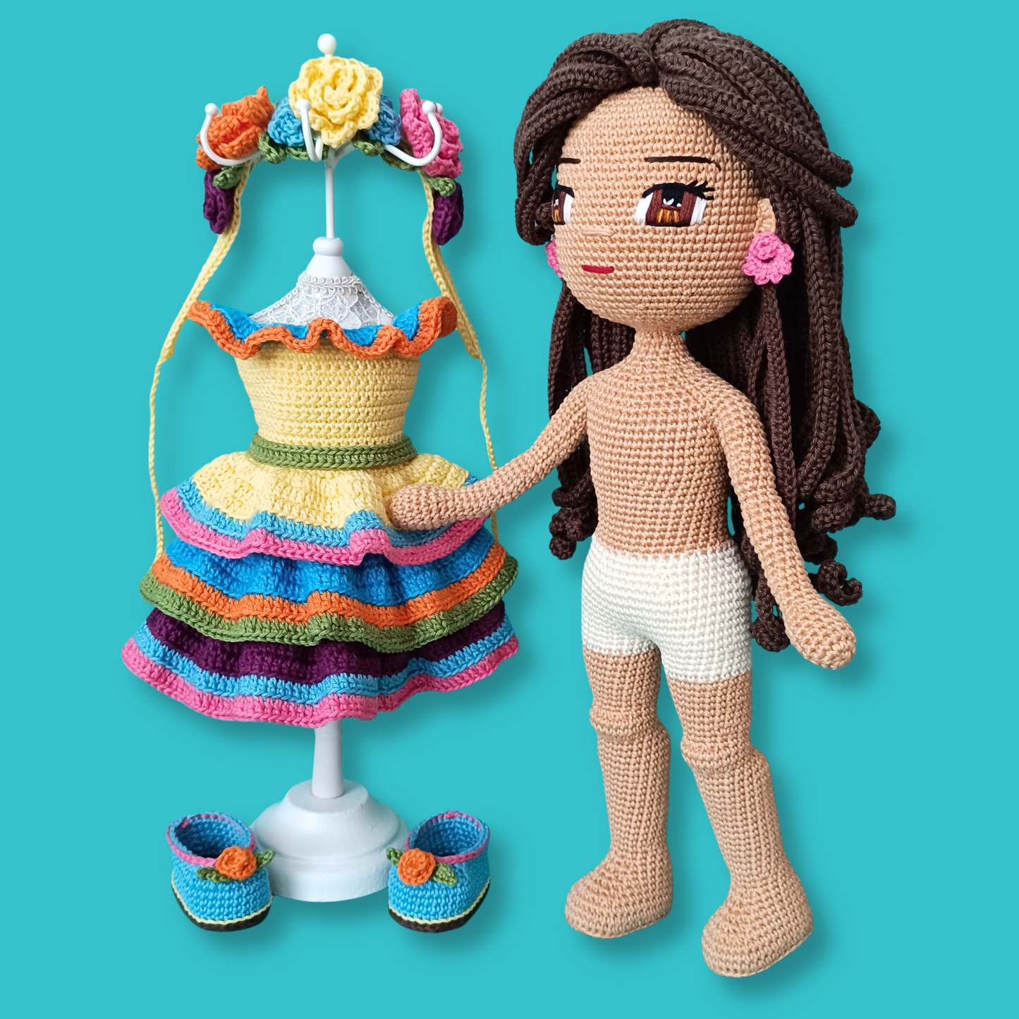 Rosalinda Doll Pattern