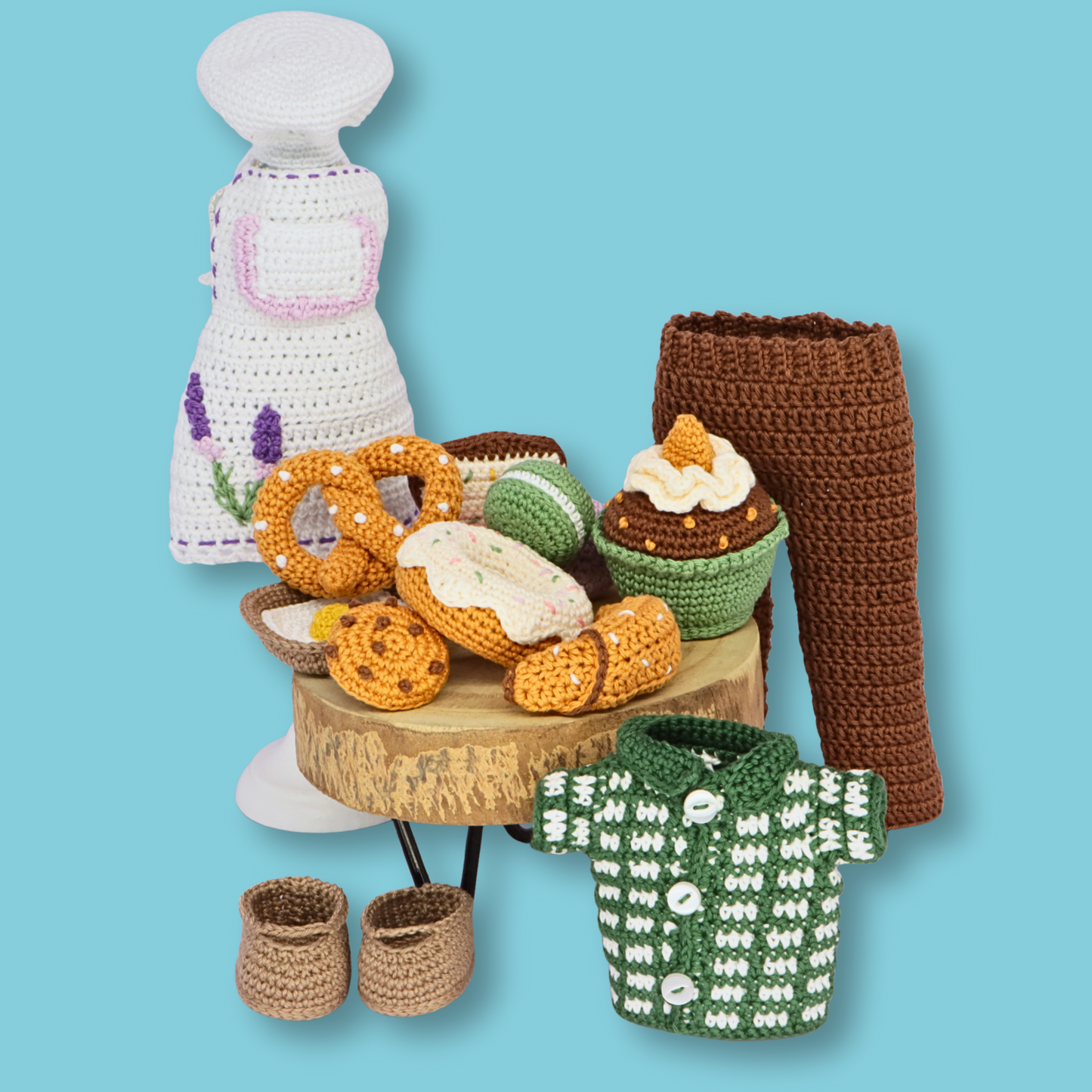 Granny Grace Bakery Doll Pattern