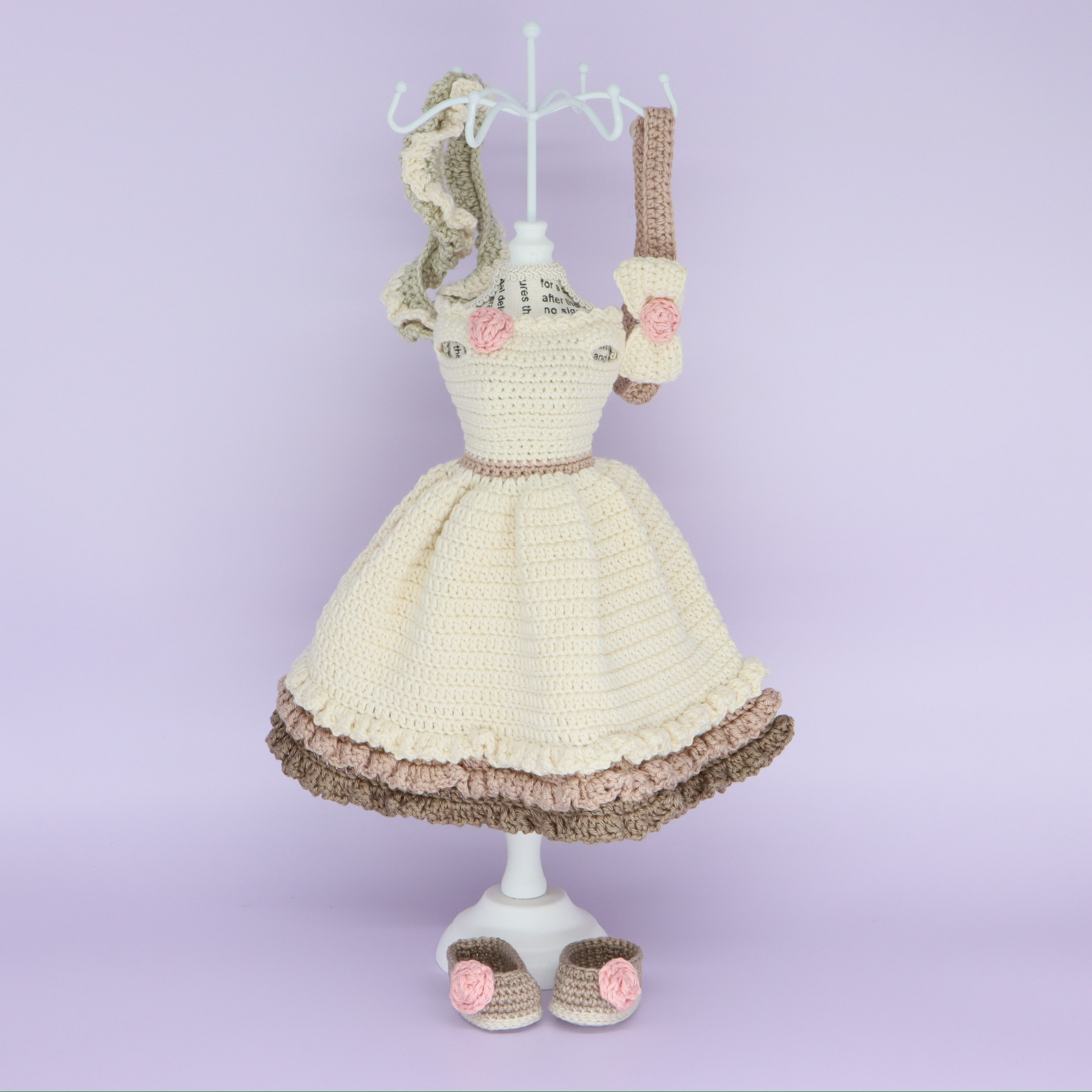 Louise Anniversary and Halloweens Crochet Outfit Pattern PDF