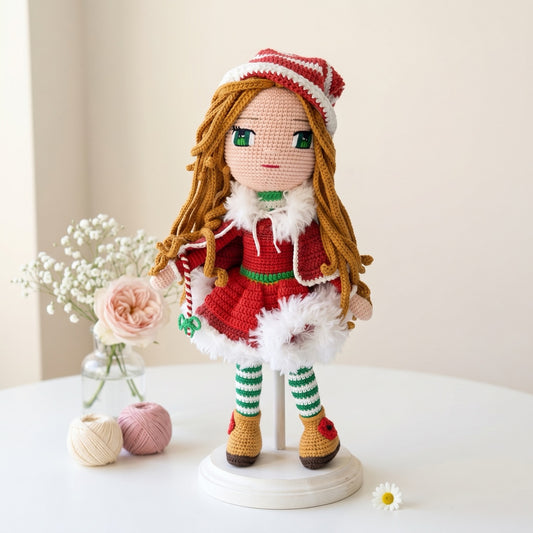 Nathalie crochet doll pattern