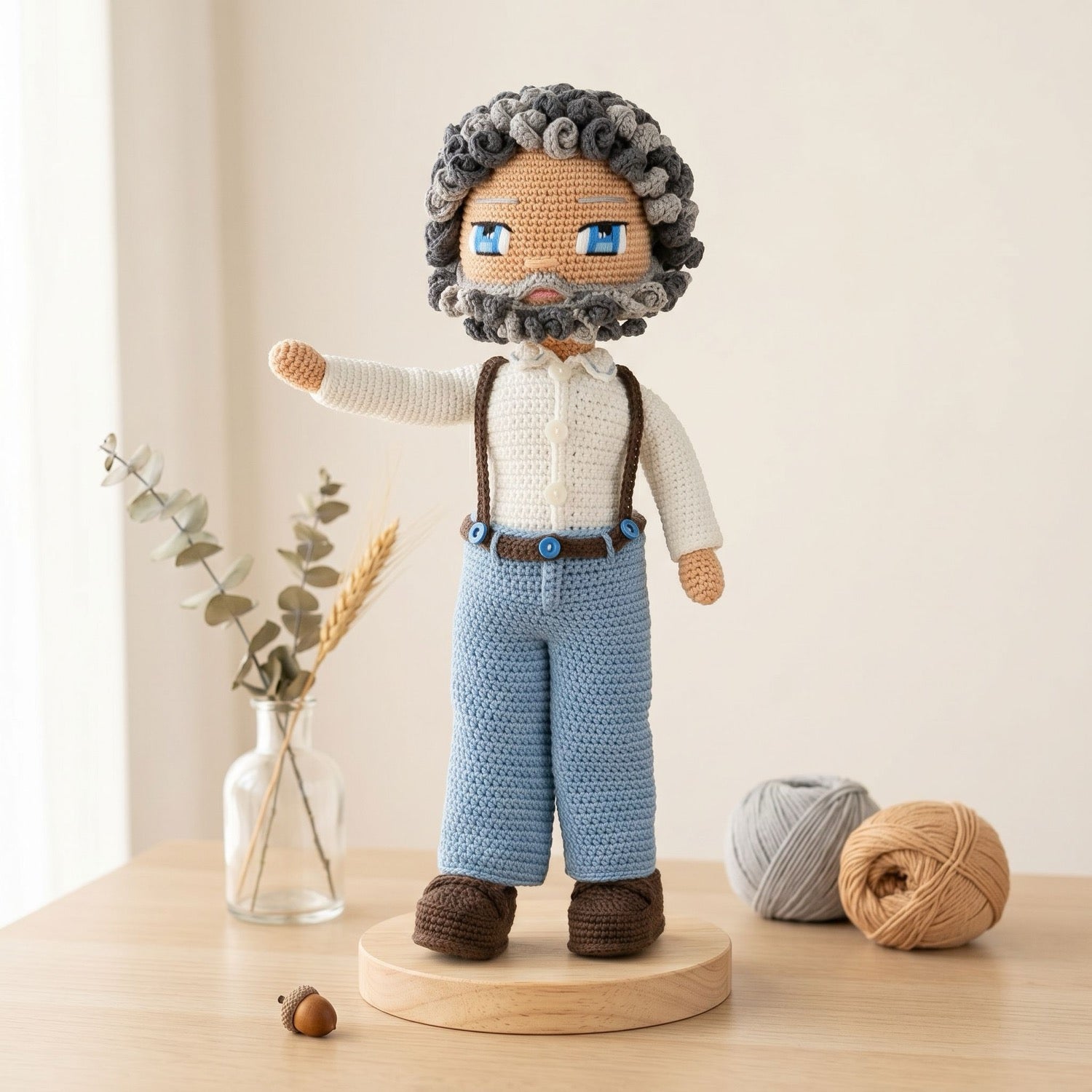 Grandpa George Doll Pattern