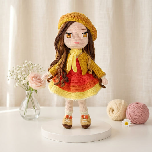Melissa crochet doll pattern
