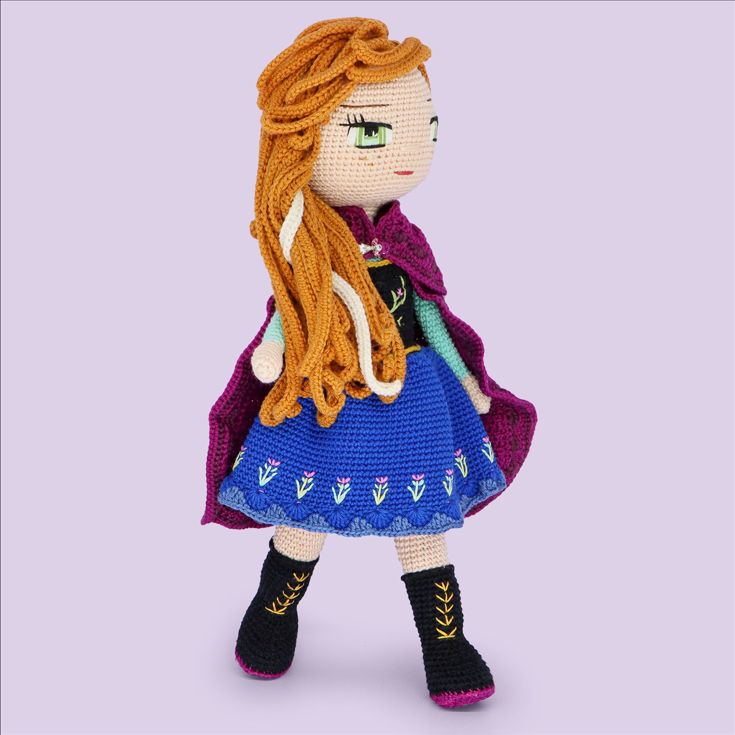 Scottish Princess Crochet Doll Pattern