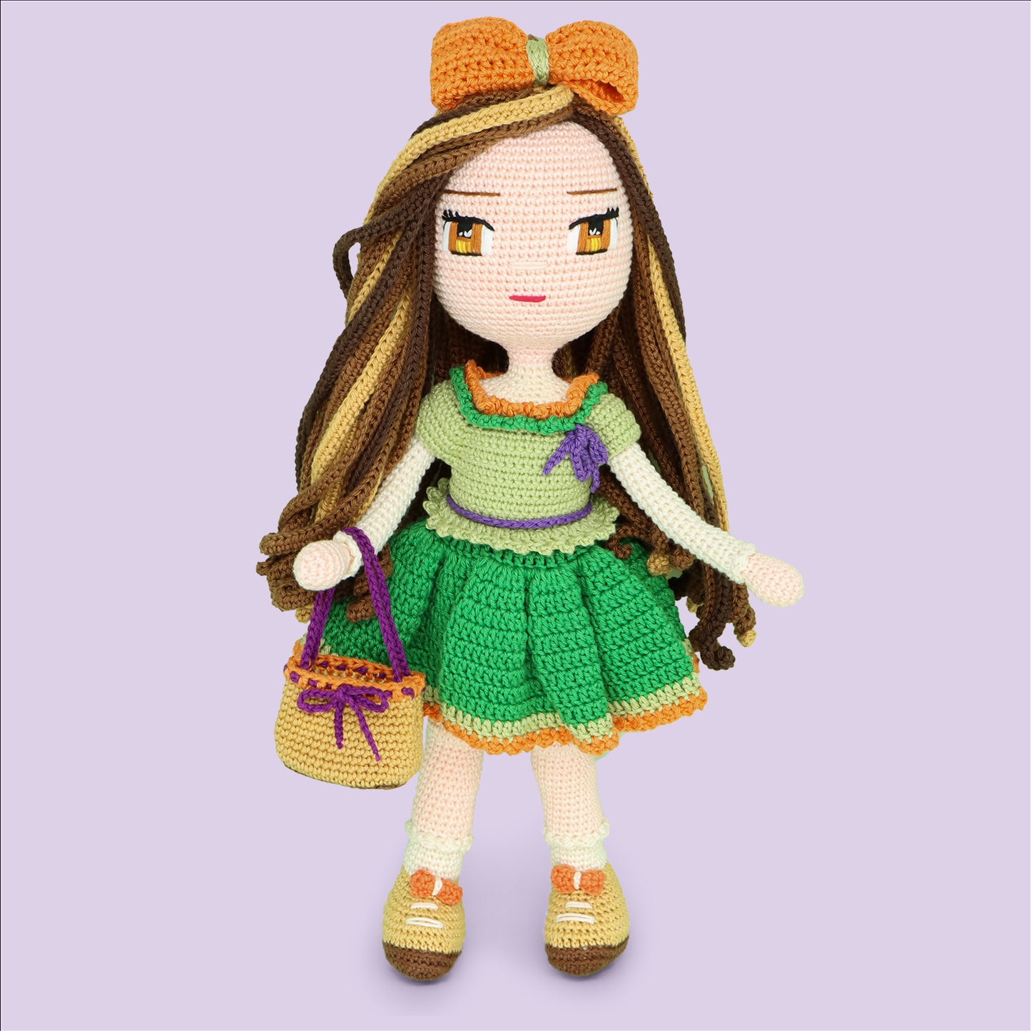 Melissa in Green Doll Pattern