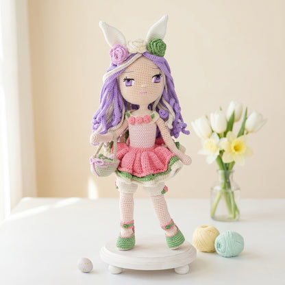 Freya Easter crochet doll pattern