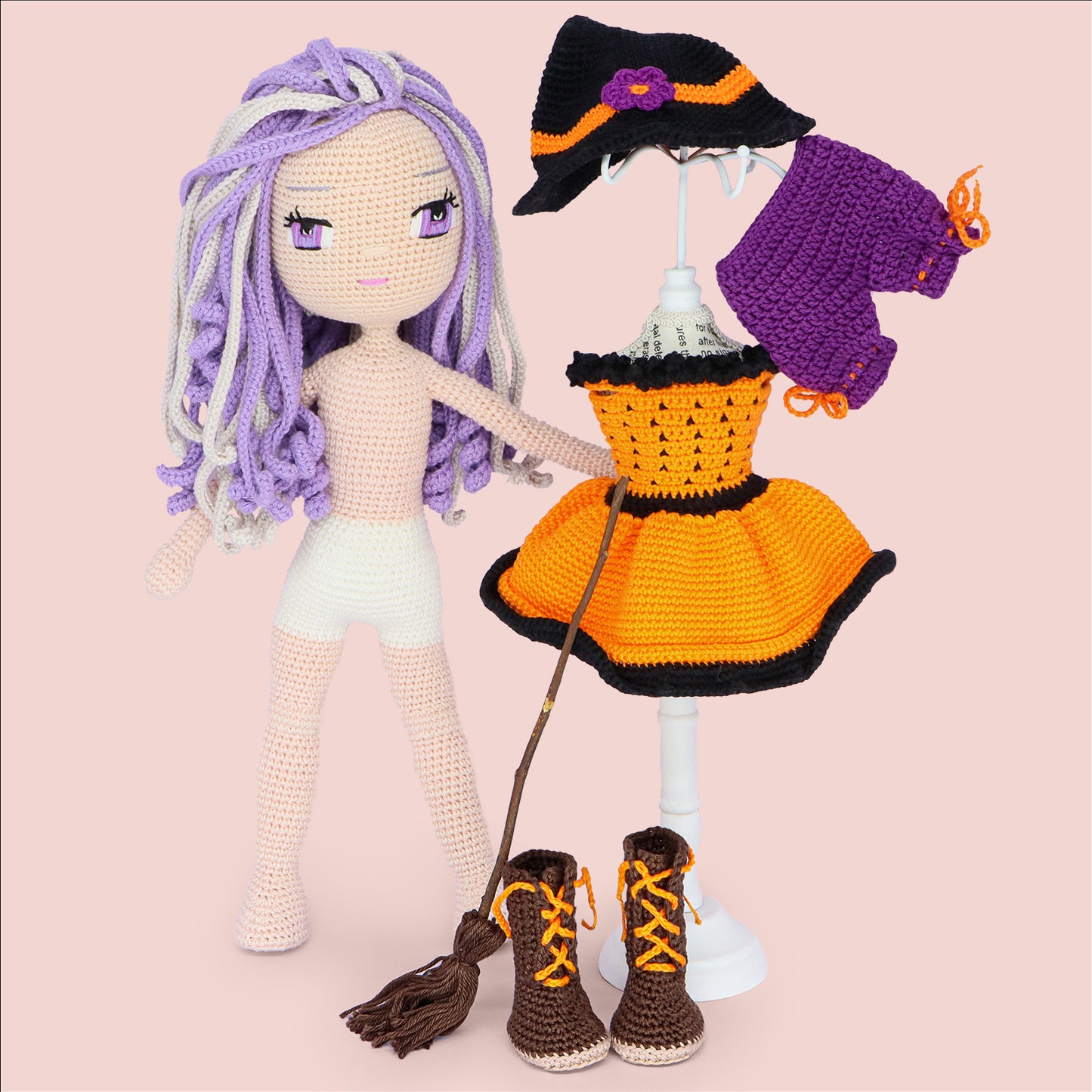 Freya Halloween Crochet Pattern