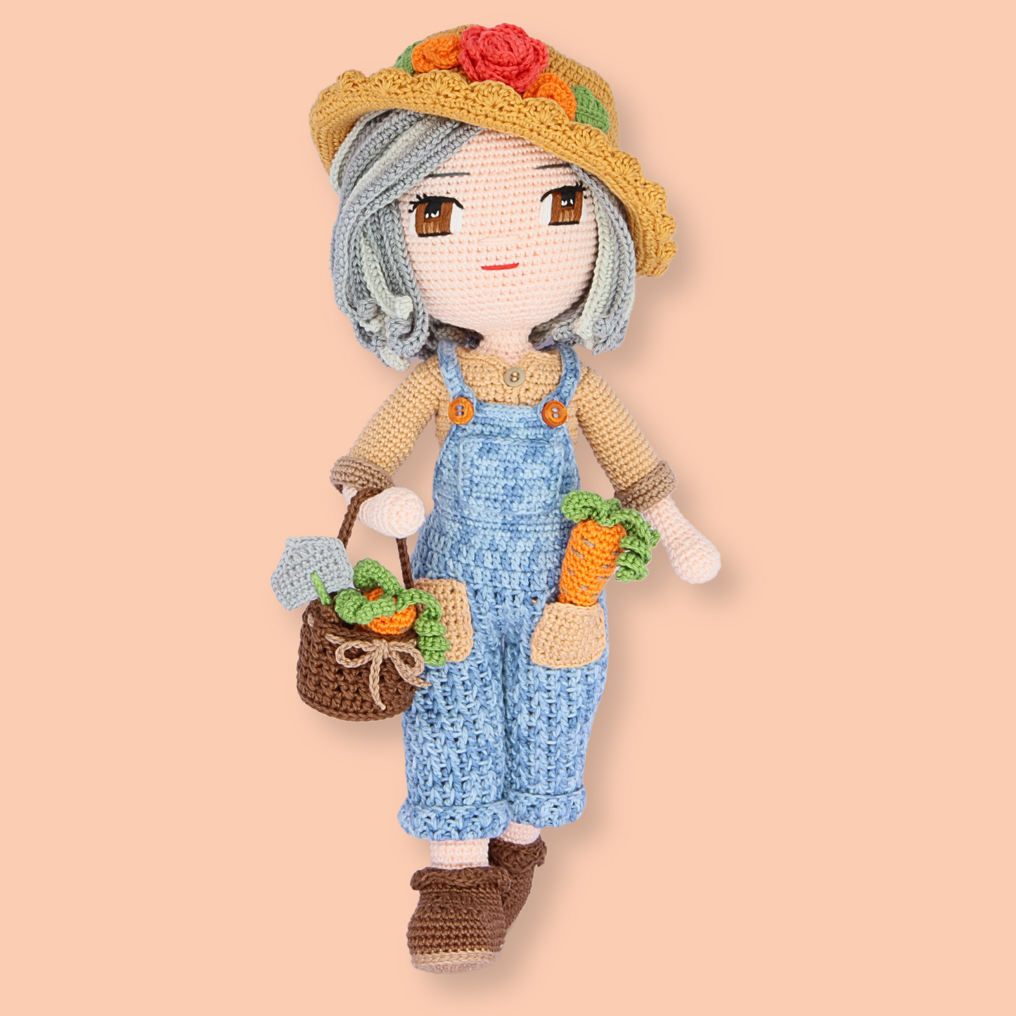 Granny Gardening Doll Pattern