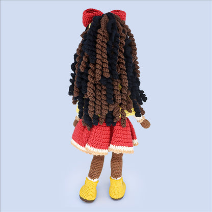 Hannah crochet doll