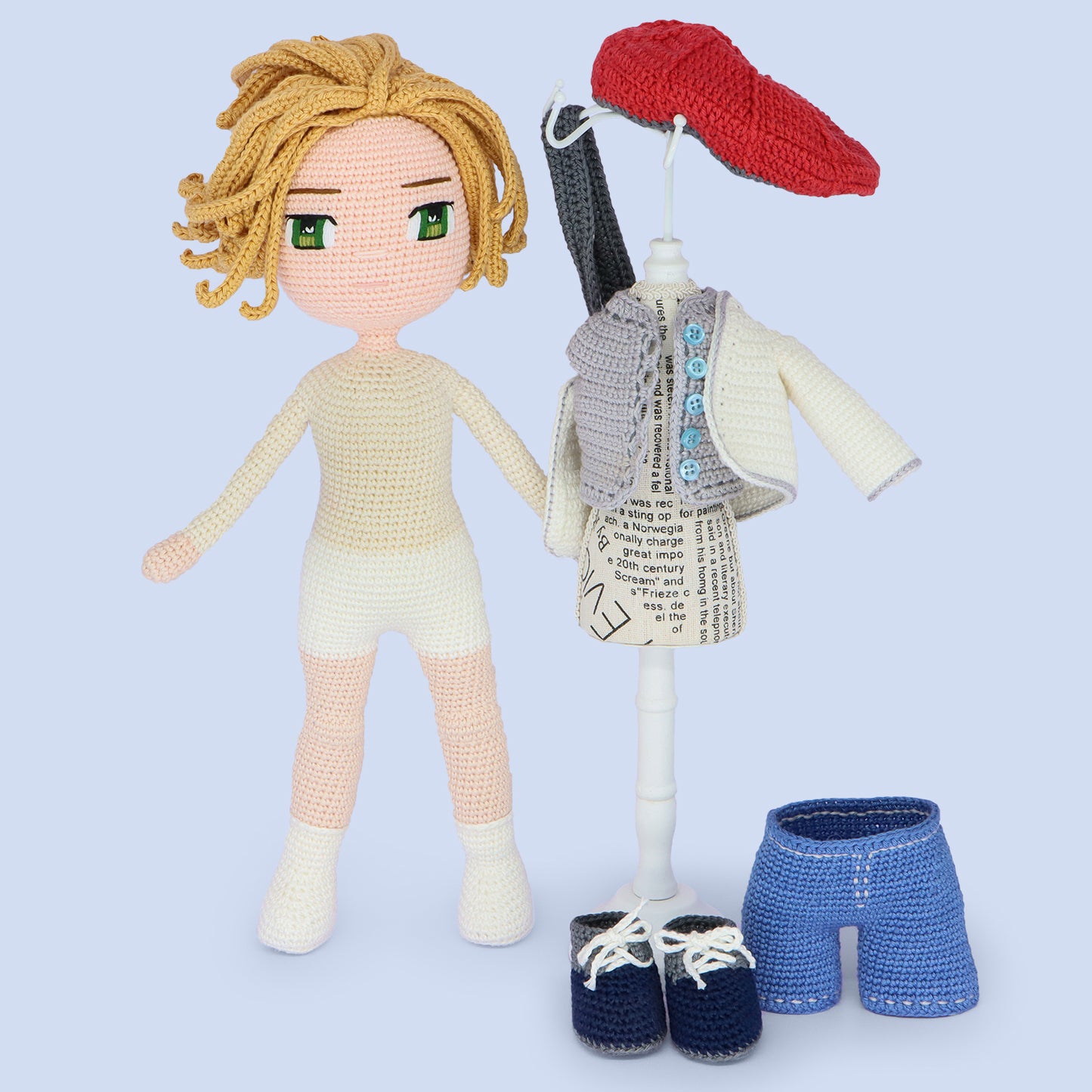 Oliver Crochet Doll Pattern