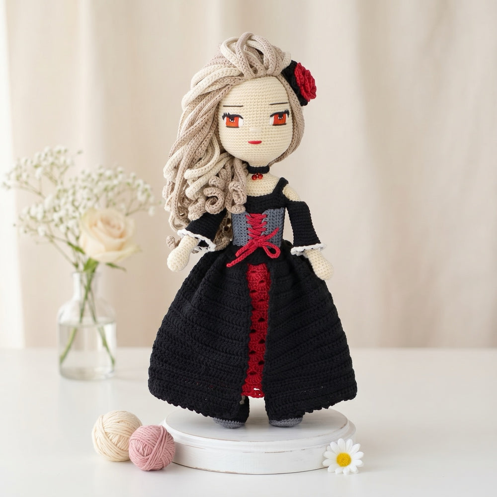 Meredith crochet doll pattern