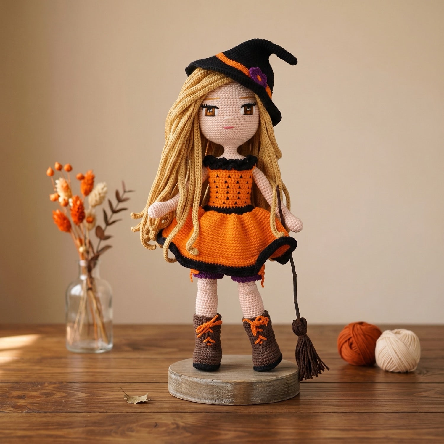 Louise Halloween crochet doll pattern