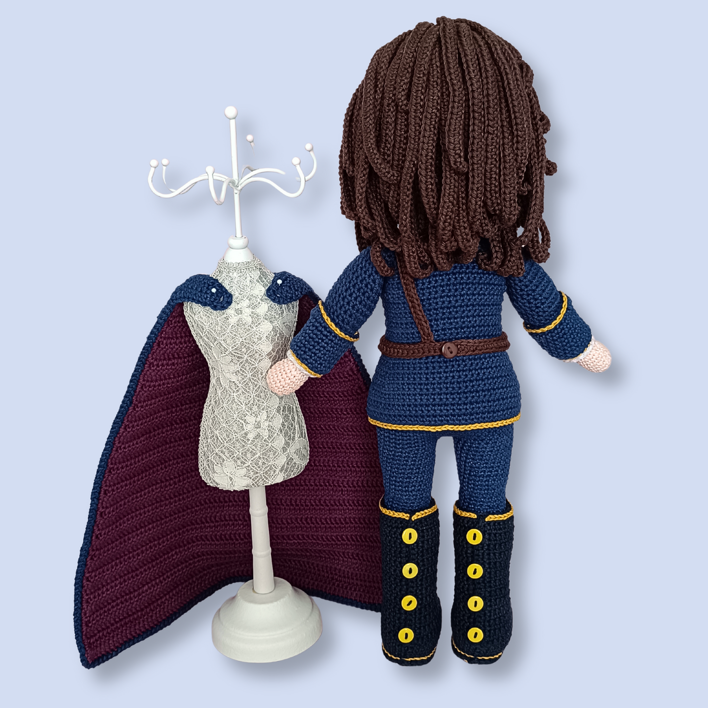 Prince Arthur crochet doll pattern