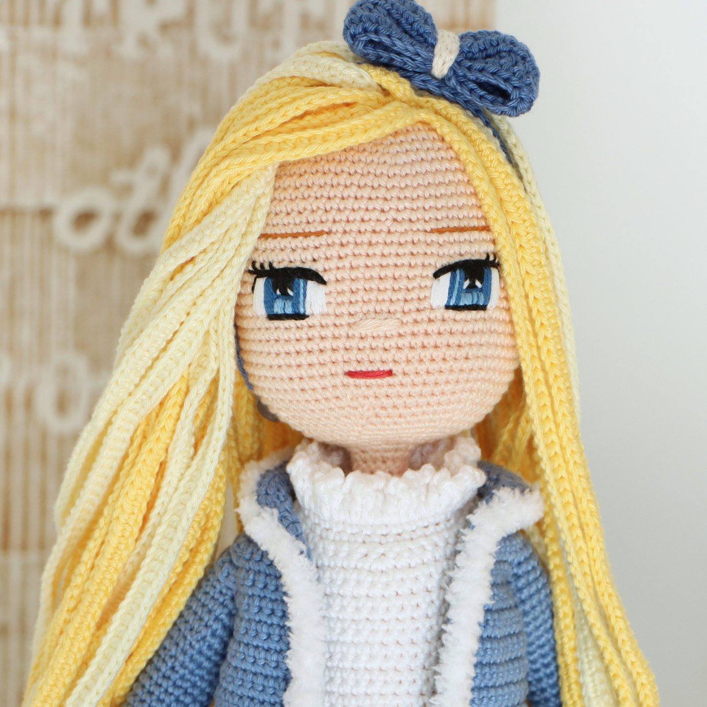 Pearl Winter Crochet Doll Pattern