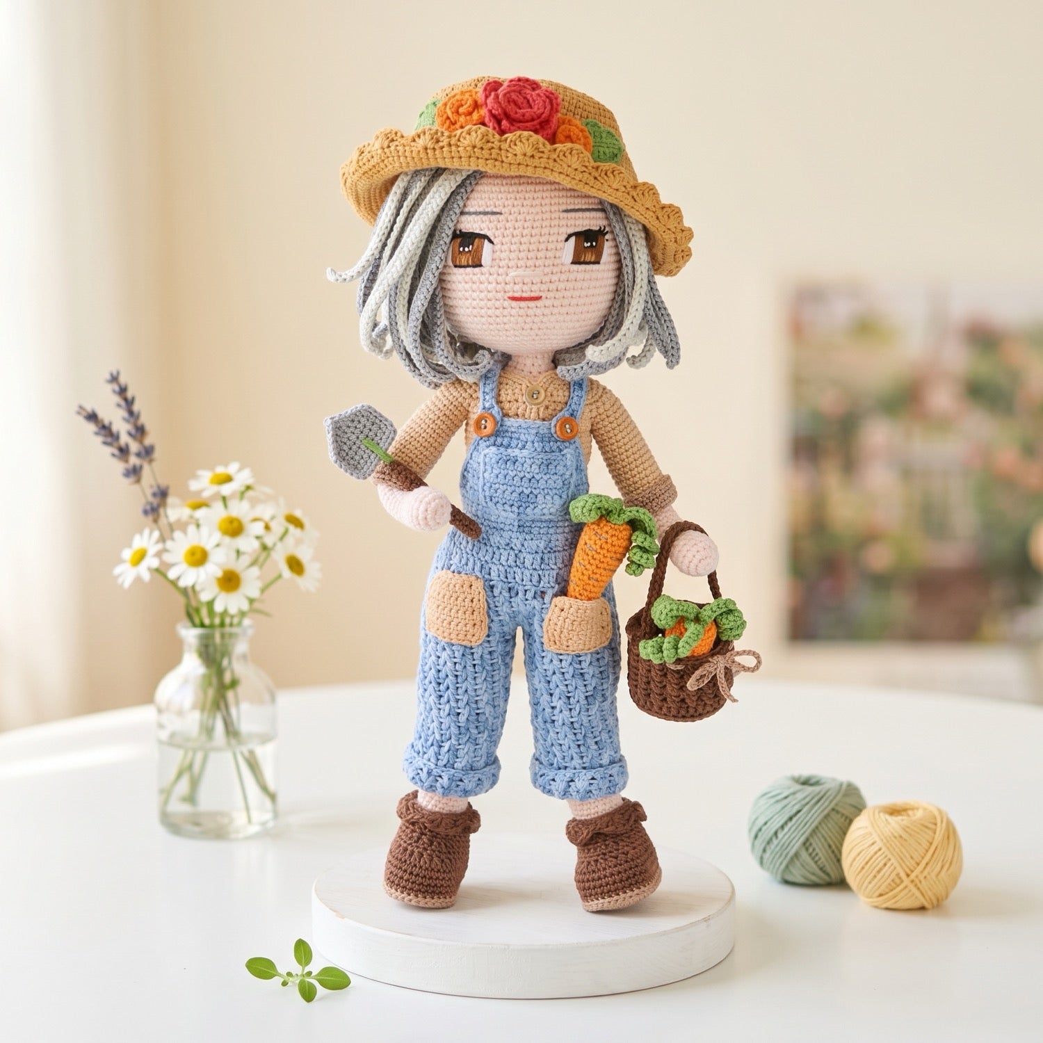 Granny Gardening Doll Pattern