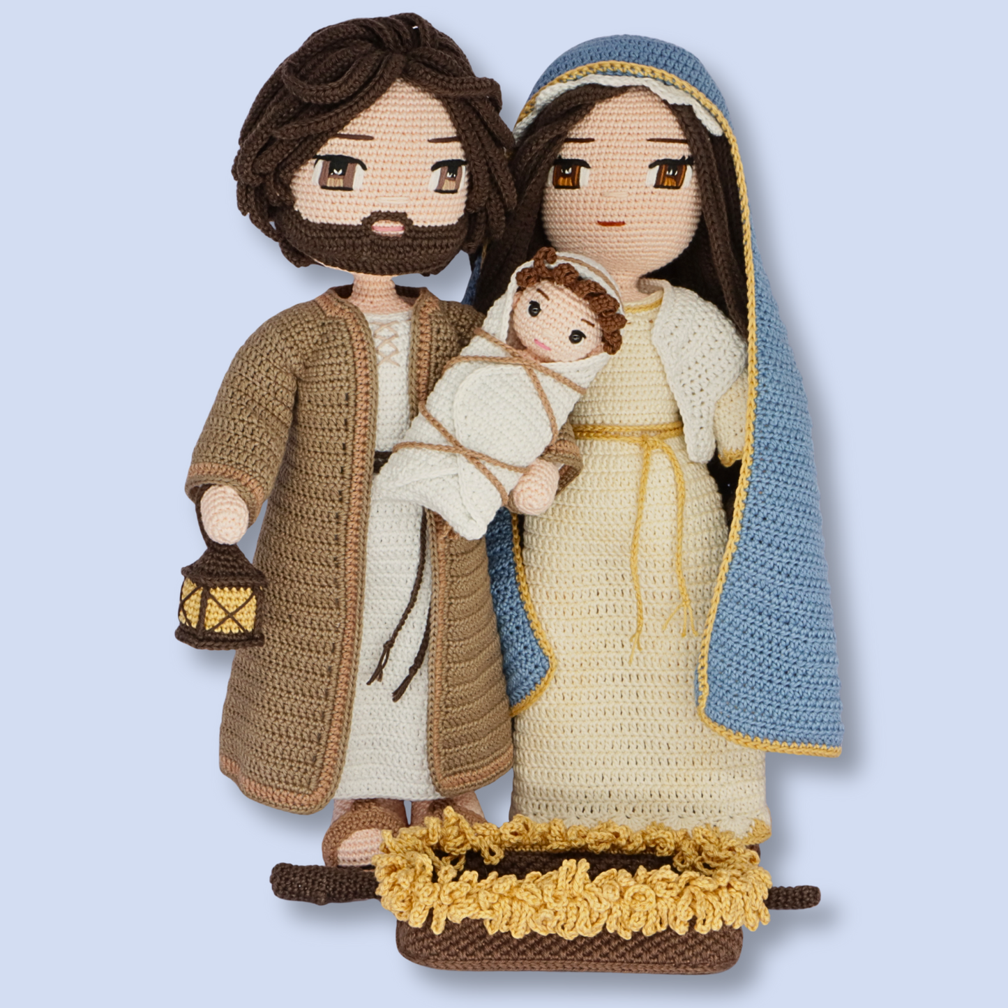 Holy Family Nativity Yarn Set