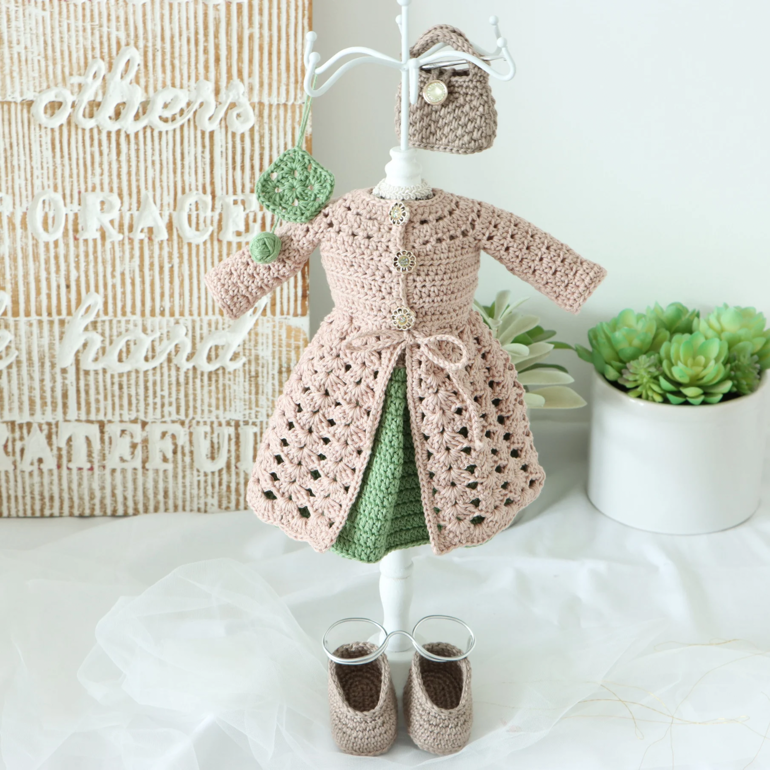Granny Grace Crochet Doll Pattern PDF Crochetree Granny Grace Crochet Doll Pattern PDF Crochetree
