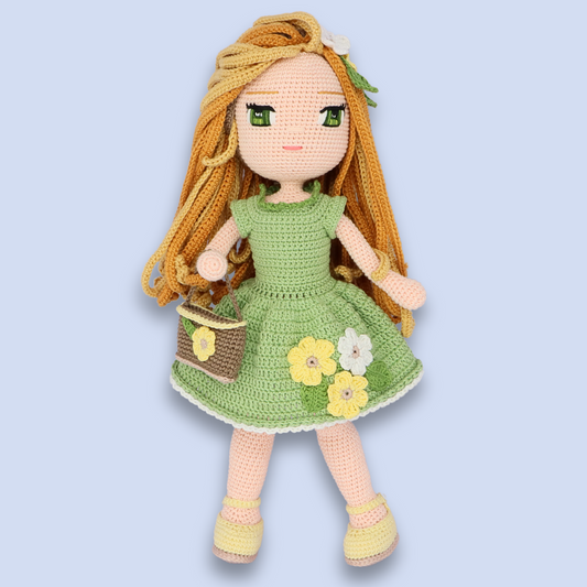 Angelica Floral Yarn Set - mercerized cotton yarn bundle by Crochetree