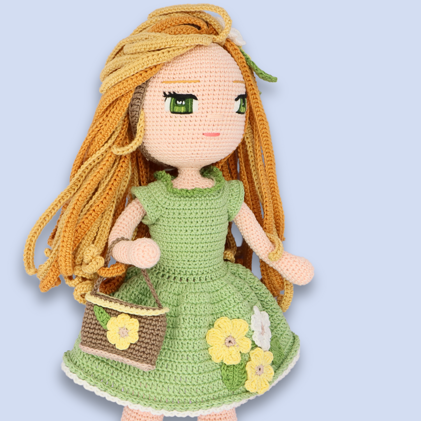 Angelica Floral Doll Pattern