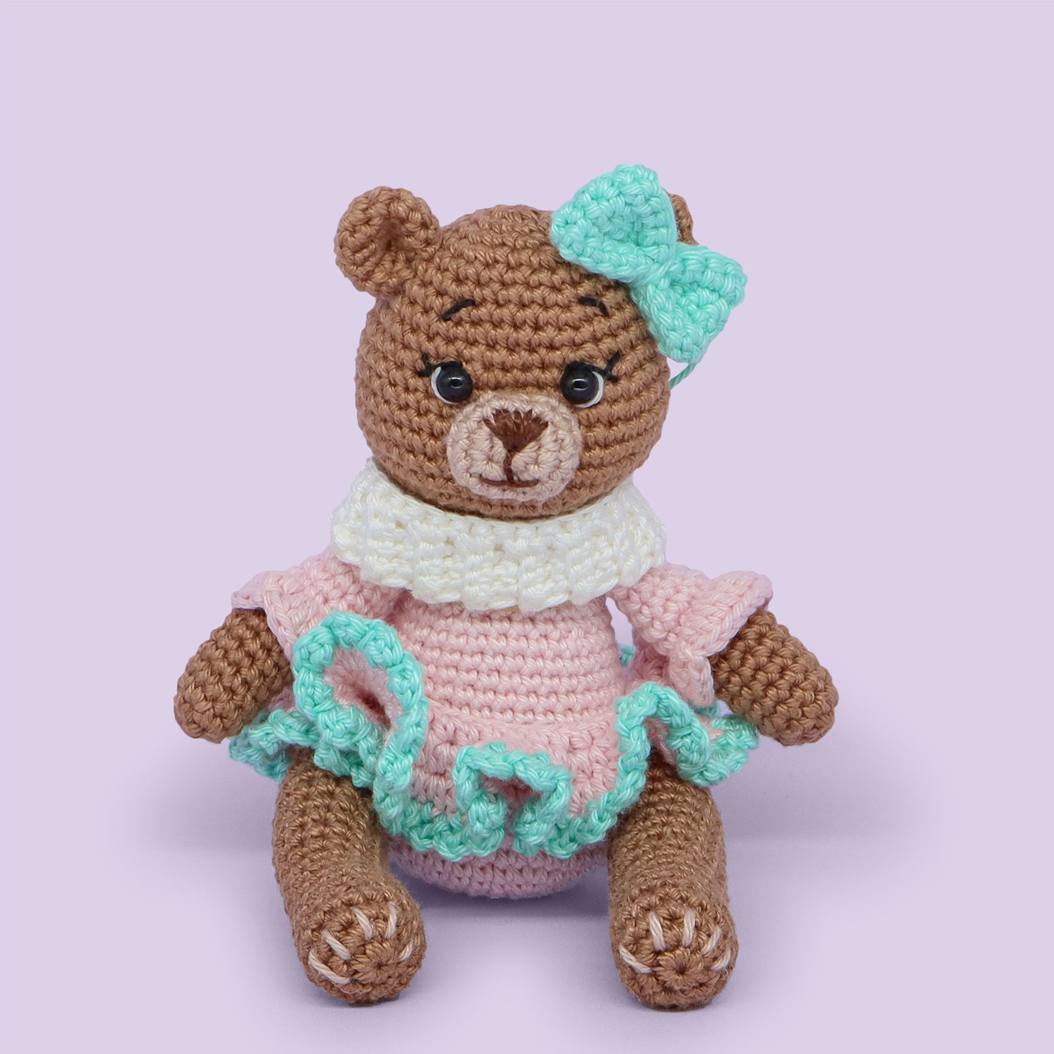 Bear Princess Crochet Outfit Pattern PDF — Crochetree