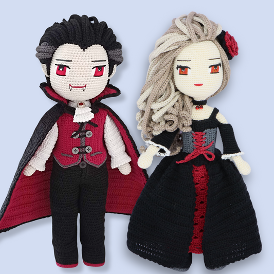 Meredith and Drake Doll Patterns