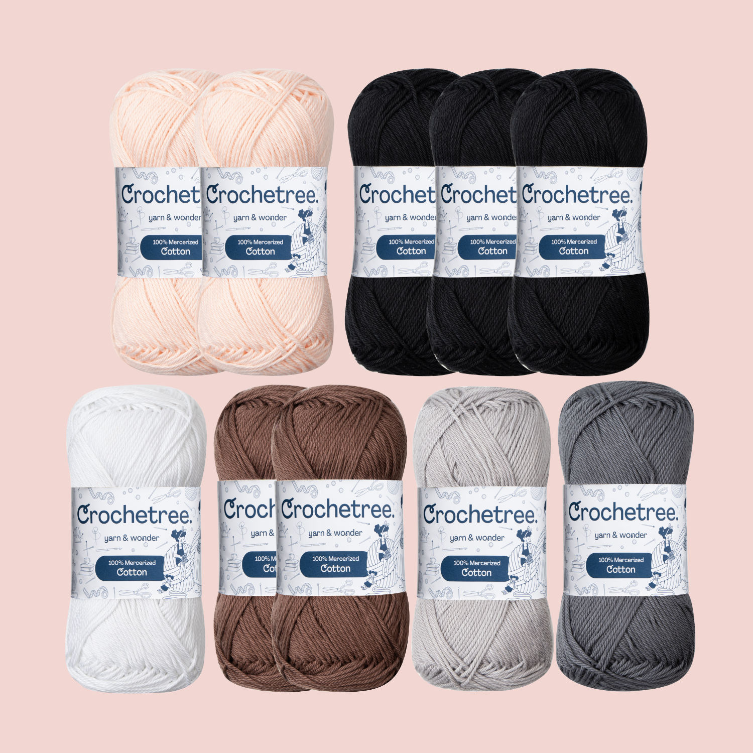 Ethan Crochet Yarn Set — Crochetree