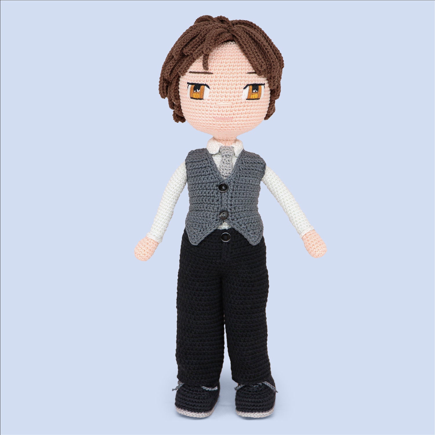 Ethan the Groom Crochet Doll Pattern PDF — Crochetree