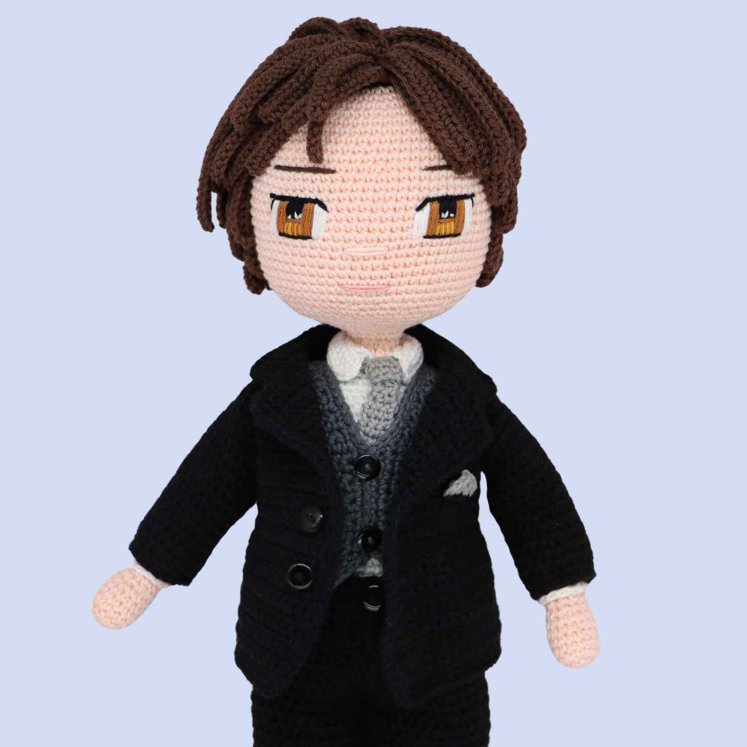 Ethan the Groom Crochet Doll Pattern PDF — Crochetree