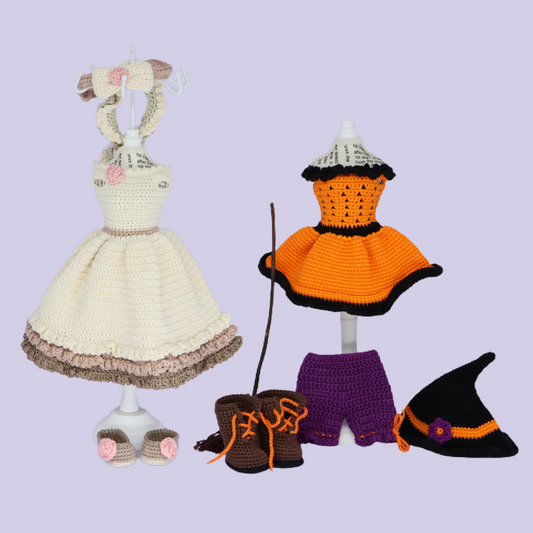 Louise Anniversary and Halloween Outfit Patterns