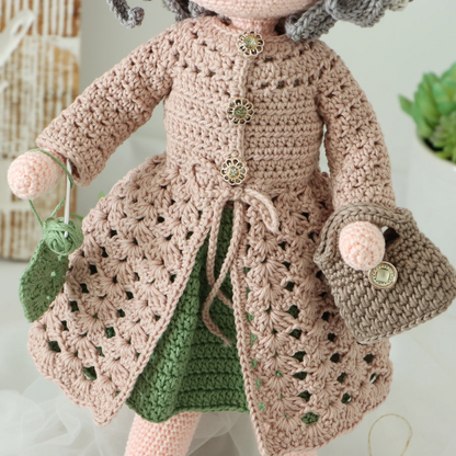 Crochet granny doll sales