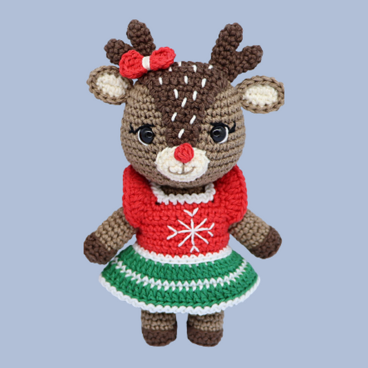 Ruby the Reindeer Crochet Pattern