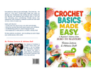 Crochet Basics Made Easy hardcover back cover