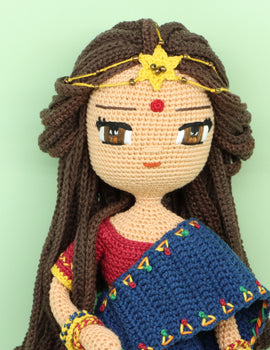 Akshaya Crochet Doll Pattern