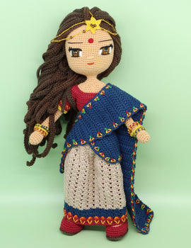 Akshaya Crochet Doll Pattern